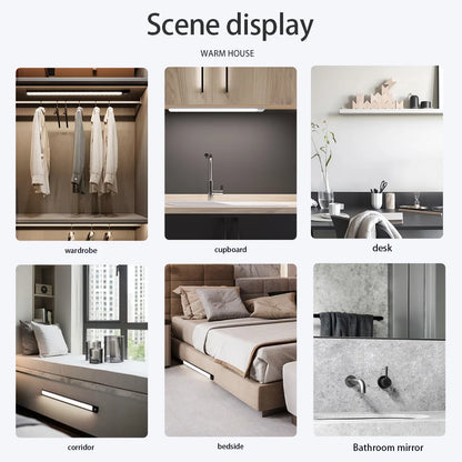 Motion Sensor LED Night Light Lamp