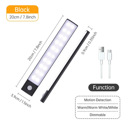Motion Sensor LED Night Light Lamp