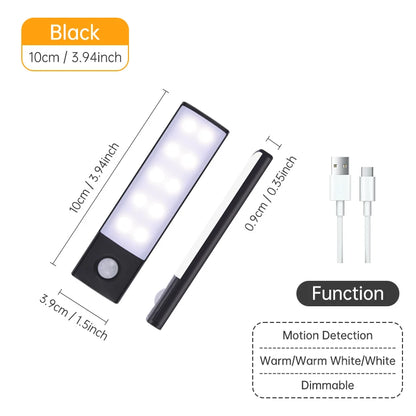 Motion Sensor LED Night Light Lamp
