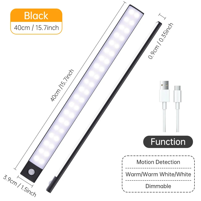 Motion Sensor LED Night Light Lamp